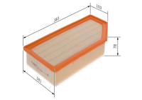 Air Filter S0520 Bosch