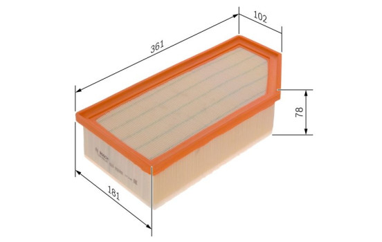 Air Filter S0520 Bosch