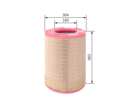 Air filter S0540 Bosch, Image 5