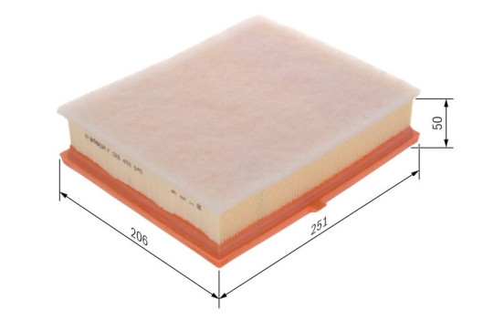 Air Filter S0545 Bosch, Image 5