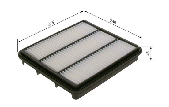 Air Filter S0546 Bosch