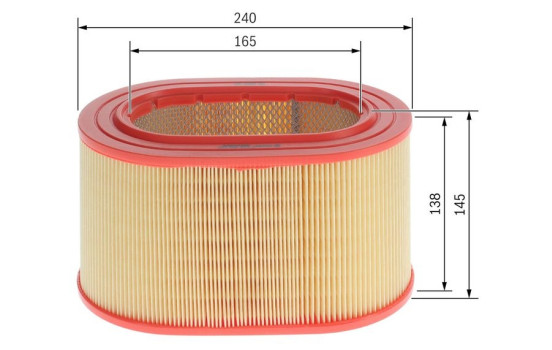 Air Filter S0557 Bosch, Image 5