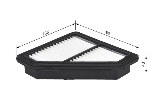 Air Filter S0564 Bosch