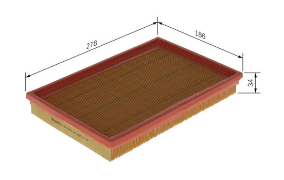 Air filter S0574 Bosch