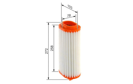Air Filter S0578 Bosch, Image 5