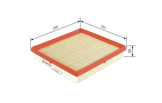 Air Filter S0581 Bosch