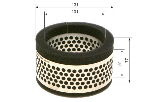 Air Filter S0610 Bosch, Image 5
