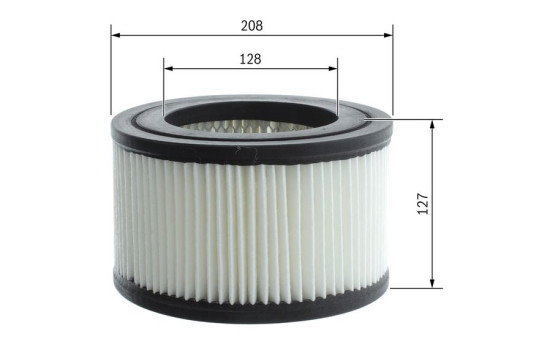 Air filter S0621 Bosch, Image 5