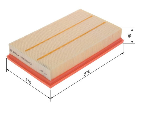 Air filter S0624 Bosch, Image 5