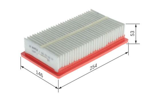 Air Filter S0634 Bosch, Image 5