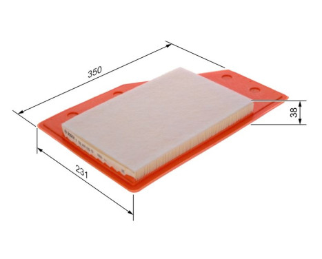 Air filter S0635 Bosch, Image 5