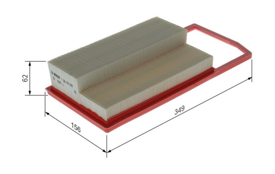 Air filter S0654 Bosch, Image 5