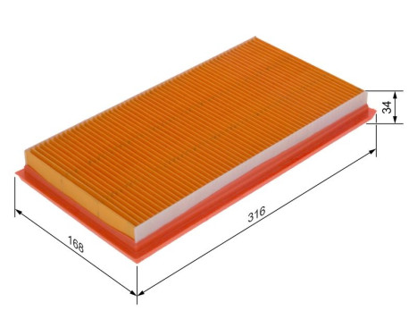 Air filter S0655 Bosch, Image 5