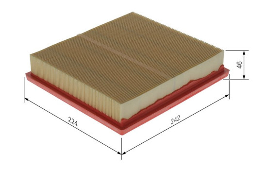 Air filter S0668 Bosch, Image 5