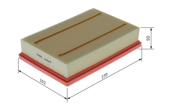 Air filter S0675 Bosch, Image 5