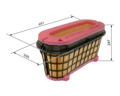 Air filter S0683 Bosch, Image 5