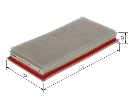Air filter S0687 Bosch, Image 5
