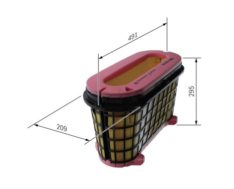 Air filter S0689 Bosch, Image 5