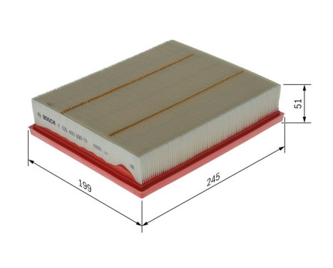 Air filter S0690 Bosch, Image 5