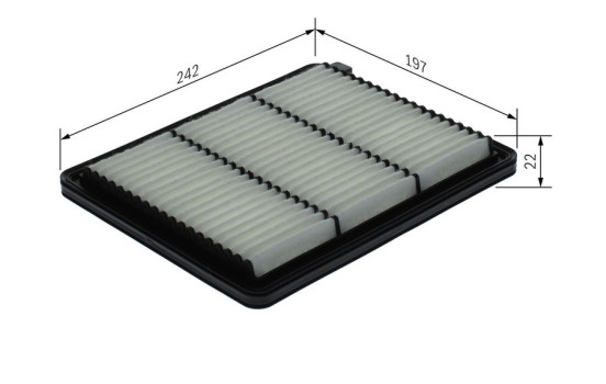 Air filter S0695 Bosch, Image 5