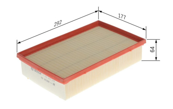 Air filter S0698 Bosch, Image 5