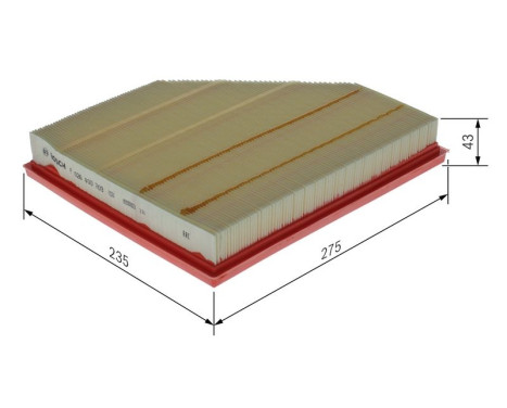 Air filter S0709 Bosch, Image 5