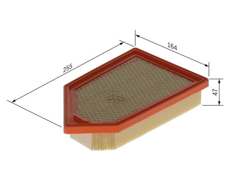 Air filter S0724 Bosch, Image 5