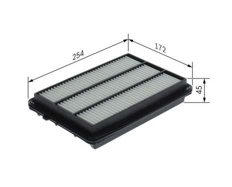 Air filter S0727 Bosch, Image 5