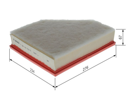 Air filter S0753 Bosch, Image 5