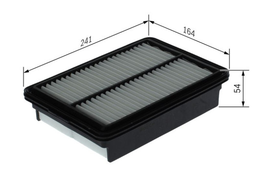 Air filter S0766 Bosch, Image 5