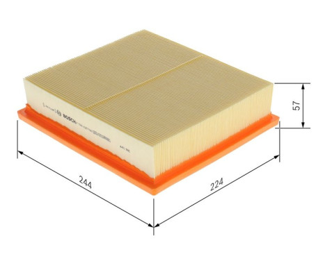 Air filter S0780 Bosch, Image 5