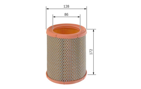 Air Filter S2106 Bosch, Image 5