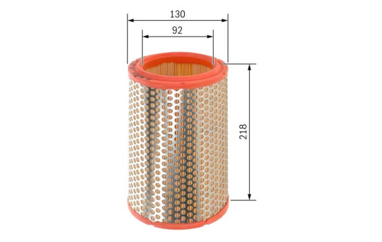 Air Filter S2124 Bosch, Image 6