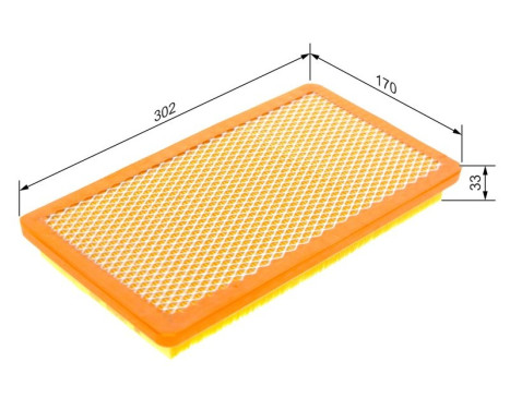 Air Filter S2150 Bosch, Image 5