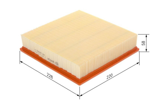 Air Filter S3002 Bosch, Image 5