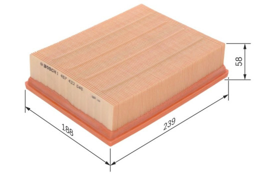 Air Filter S3045 Bosch, Image 5