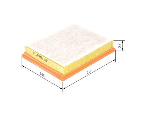 Air Filter S3054 Bosch, Image 2
