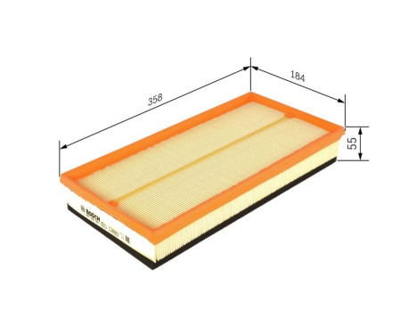 Air Filter S3081 Bosch, Image 7
