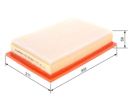 Air Filter S3089 Bosch, Image 6