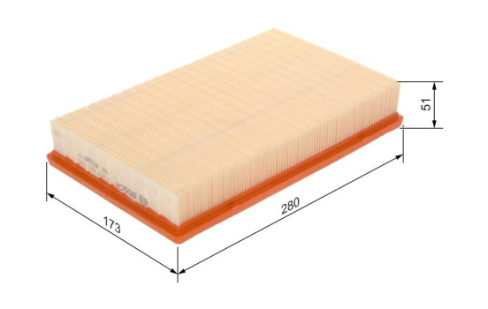 Air Filter S3096 Bosch, Image 2