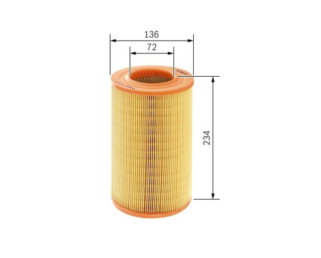 Air Filter S3154 Bosch