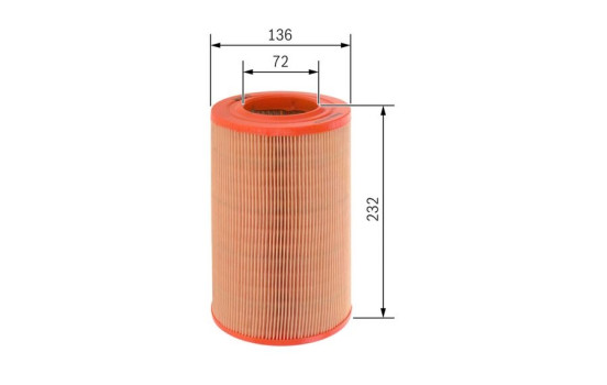 Air Filter S3154 Bosch, Image 5