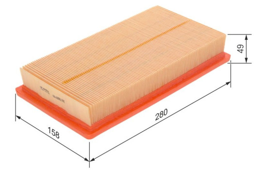 Air Filter S3155 Bosch, Image 7