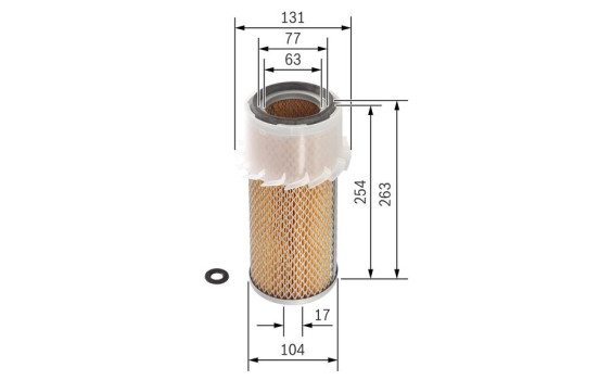 Air filter S3200 Bosch