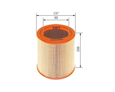 Air Filter S3234 Bosch, Image 2