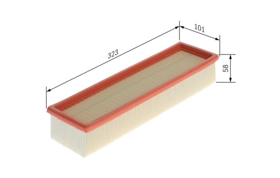 Air Filter S3260 Bosch, Image 5