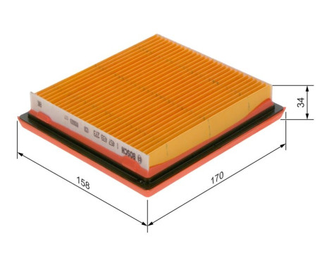 Air Filter S3273 Bosch, Image 7