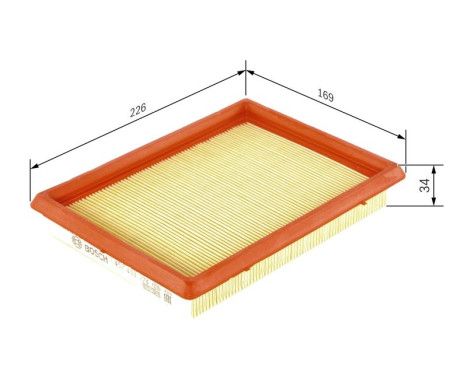 Air Filter S3274 Bosch, Image 2
