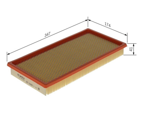 Air Filter S3298 Bosch, Image 5