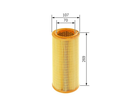 Air Filter S3307 Bosch, Image 2